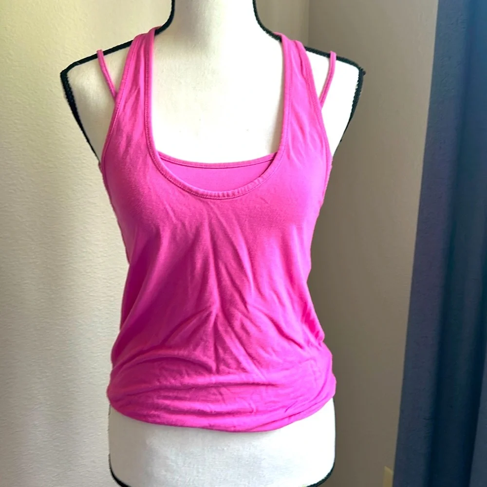 French Connection Layered Racerback Tank. - Picture 1 of 4